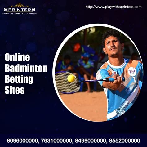 online badminton betting sites|Badminton Betting .